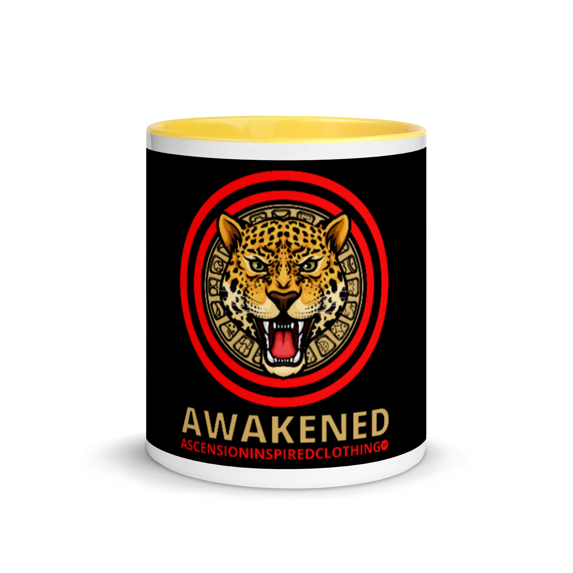 Awakened Jaguar Mug with Colour Inside