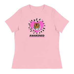 Awakened Pink Tigress T Shirt