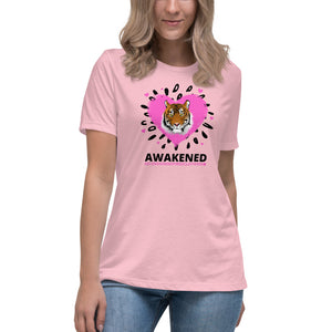 Awakened Pink Tigress T Shirt