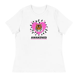 Awakened Pink Tigress T Shirt