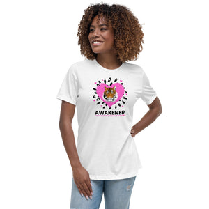 Awakened Pink Tigress T Shirt